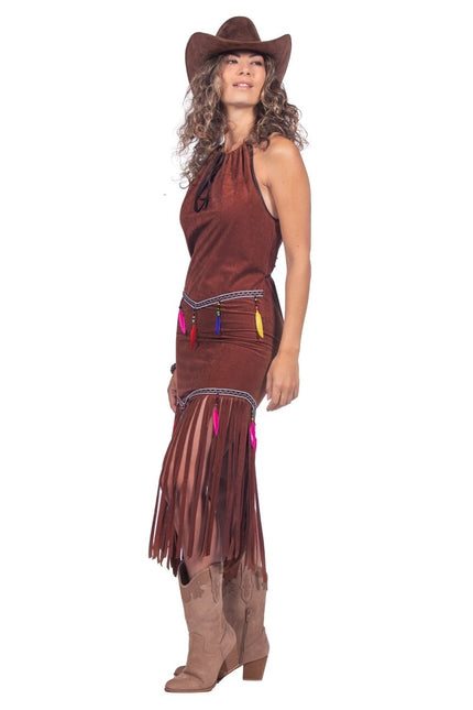 Festival indianen jurk - Partywinkel - 8720059065646