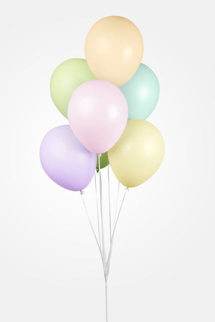 Balony kolorowe Pastel Macaron 30cm 10szt