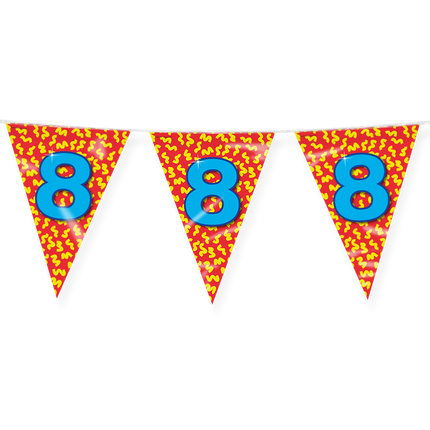 Flagline 8 Years Coloured 10m
