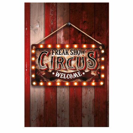 Wisząca dekoracja na Halloween Freak Show 35 cm