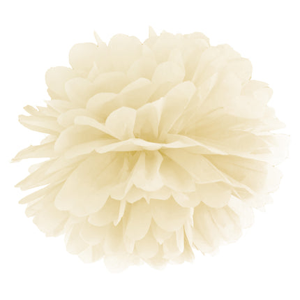 Pompon Vanilla Cream 35cm