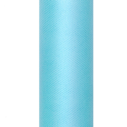 Turkusowa rolka tiulu 15cm 9m