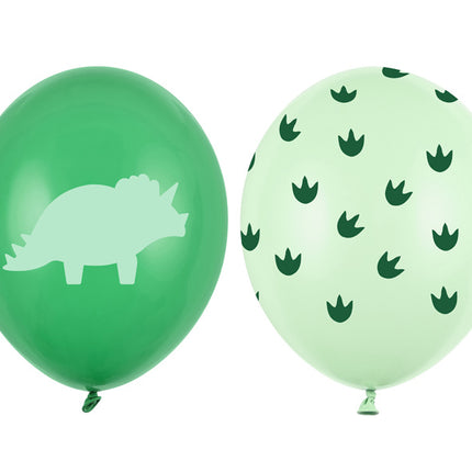 Balony dinozaury 30cm 50szt