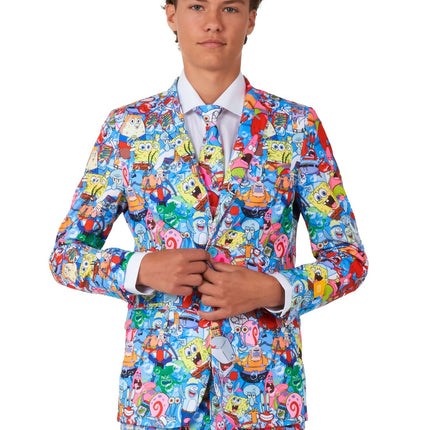 SpongeBob Szałowy Kombinezon Chłopiec Nastolatek <tc>OppoSuits</tc>