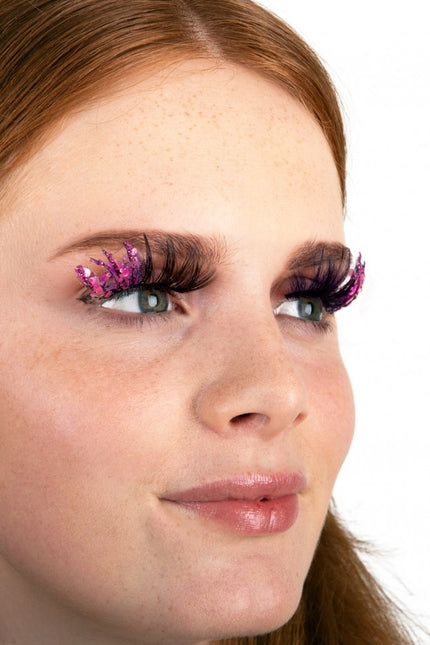 Sztuczne rzęsy PXP Glitter UV Pink Barranquilla