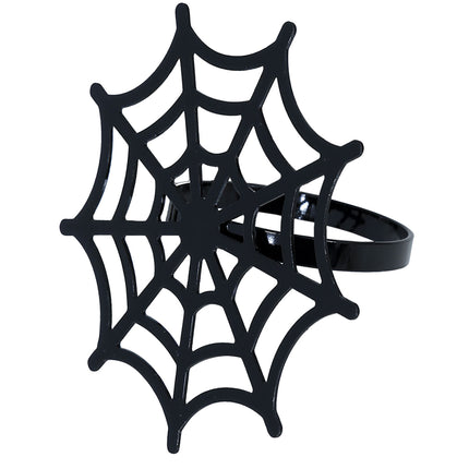 Halloweenowy uchwyt na serwetki Spider's Web