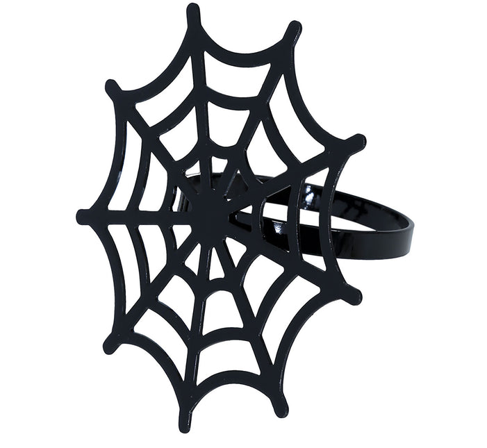 Halloweenowy uchwyt na serwetki Spider's Web