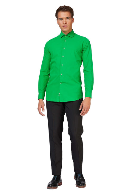 Zielona koszula męska <tc>OppoSuits</tc>