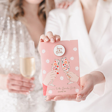 Kartka okolicznościowa Team Bride 15cm
