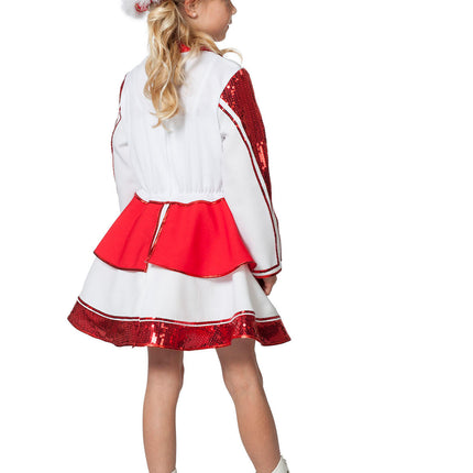 Kostium Majorette Dziewczyna Majorette