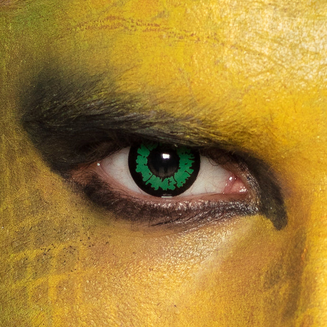 Halloweenowe soczewki kolorowe Reptile