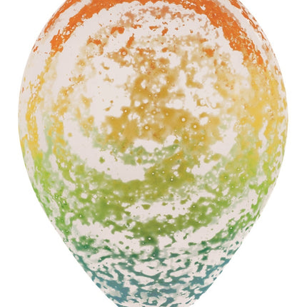 Balony Graffiti Rainbow Crystal Clear 30cm 25szt