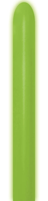 Balony do modelowania Neon Zielony 5cm 152cm 50szt