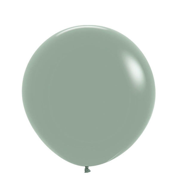 Balony Pastel Dusk Laurel Green 61cm 10szt