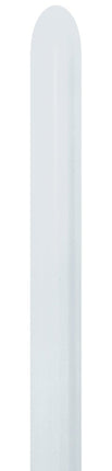 Balony do modelowania Białe 5cm 152cm 50szt
