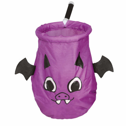 Fioletowa torba na słodycze na Halloween