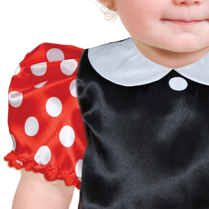Kostium Myszki Minnie czerwony biały niemowlęcy
