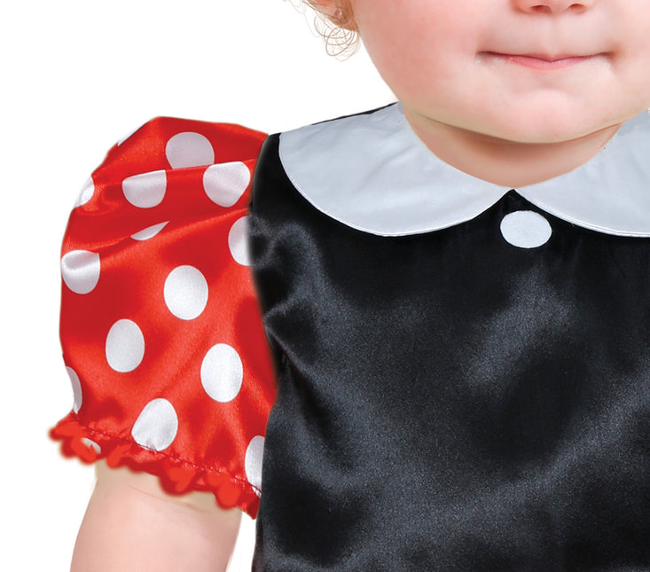 Kostium Myszki Minnie czerwony biały niemowlęcy