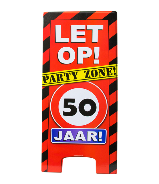 Znak ostrzegawczy 50 lat 62,5 cm