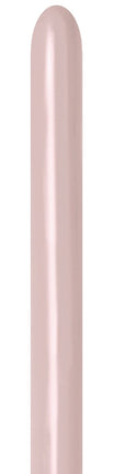 Balony do modelowania Pastel Dusk Rose 5cm 152cm 50szt