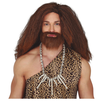 Naszyjnik na Halloween Jaskiniowiec