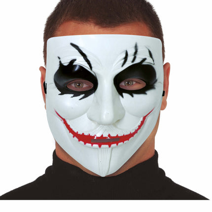Uśmiechnięta maska na Halloween