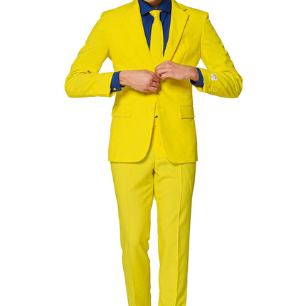 Żółty garnitur męski <tc>OppoSuits</tc>