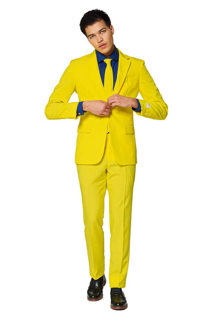 Żółty garnitur męski <tc>OppoSuits</tc>