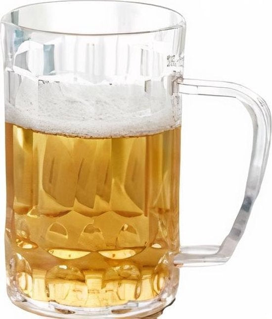 Plastikowy kufel do piwa 500 ml