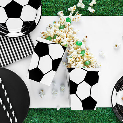 Tacki na popcorn Football 12cm 6szt