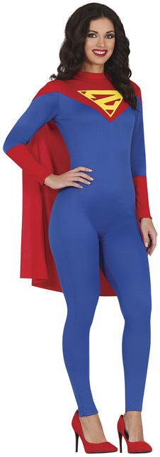 Niebieski damski kostium Supergirl