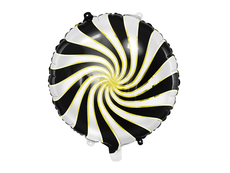Balon helowy Candy Czarny Pusty 35cm