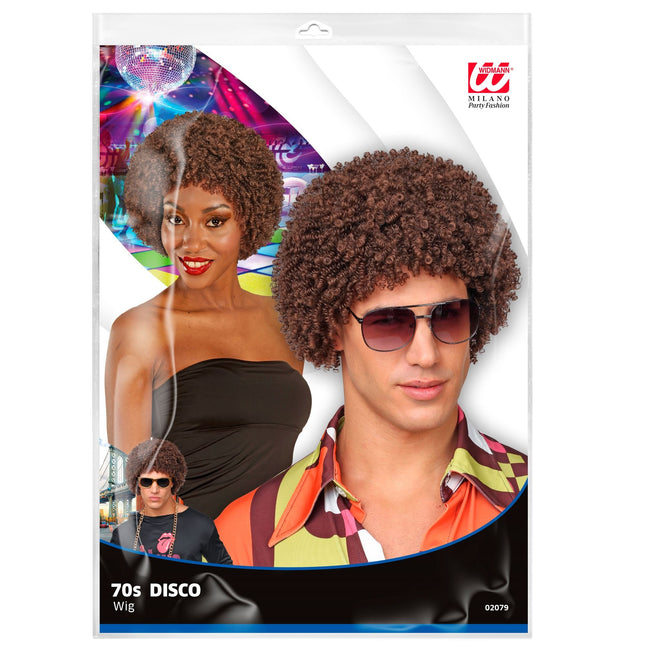 Disco 70S Wig Brown