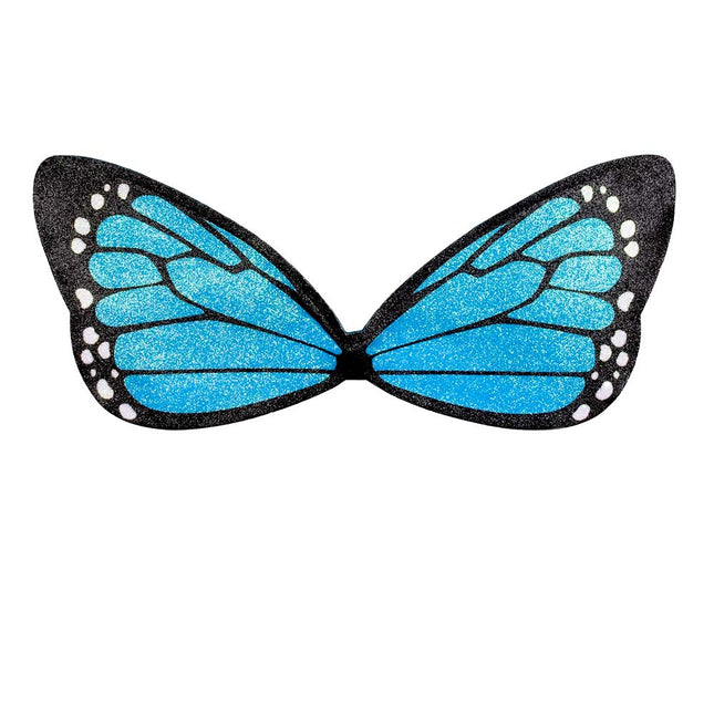 Niebieski zestaw kostiumów Motyl 4 części