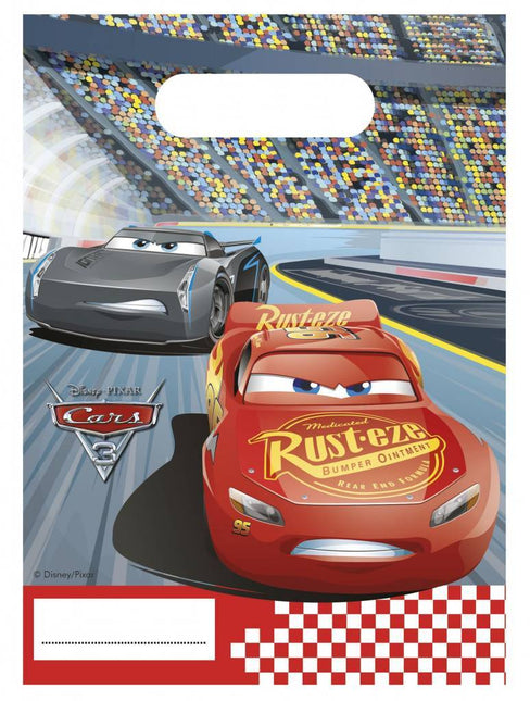 Cars 3 Torebki do dzielenia się 23cm 6szt