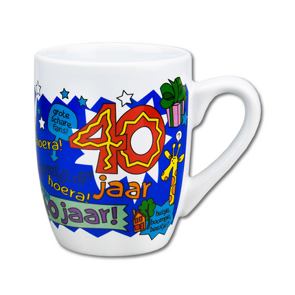 Kubek 40 Years Man 12cm