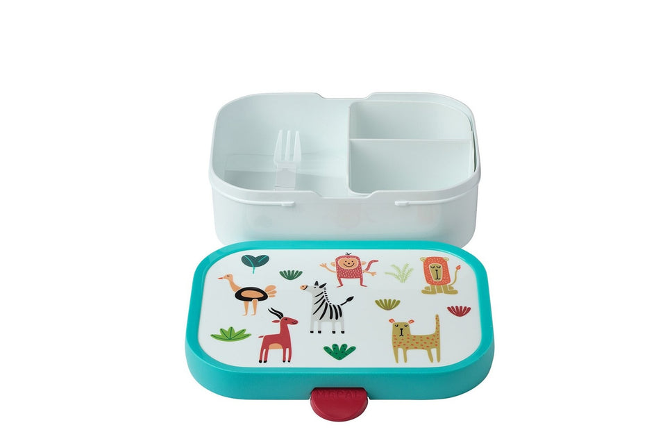 Zestaw obiadowy Kubek szkolny i pojemnik na lunch Animal Friends