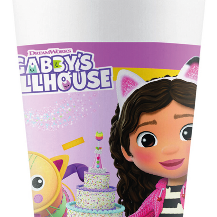 Gabby'S Dollhouse Kubki 200ml 8szt