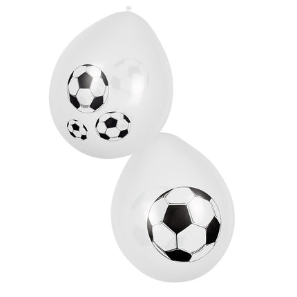 Balony piłkarskie 25cm 6szt