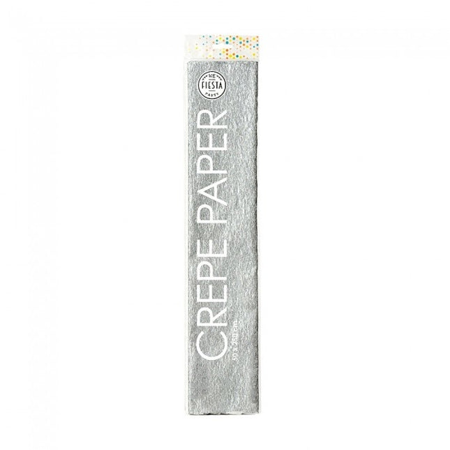 Papier krepowy srebrny 50 cm 2,5 m