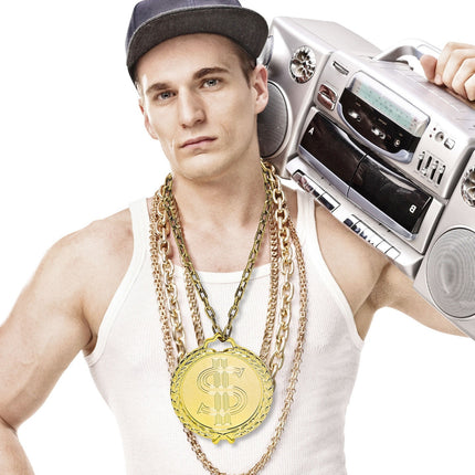 Naszyjnik Hiphop Dollar