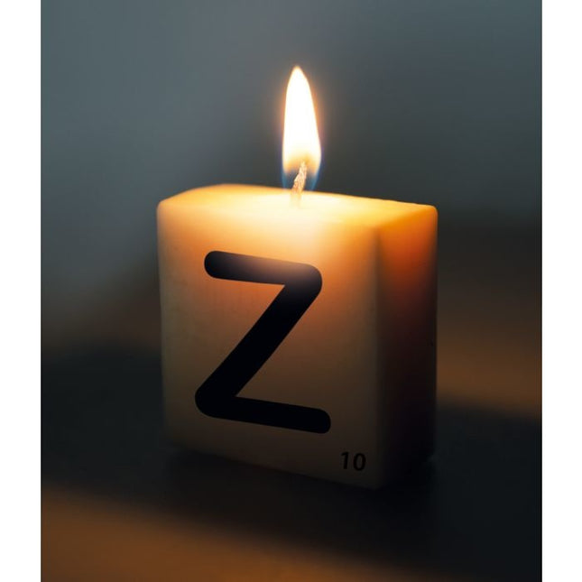 Świeca litera Z 4cm