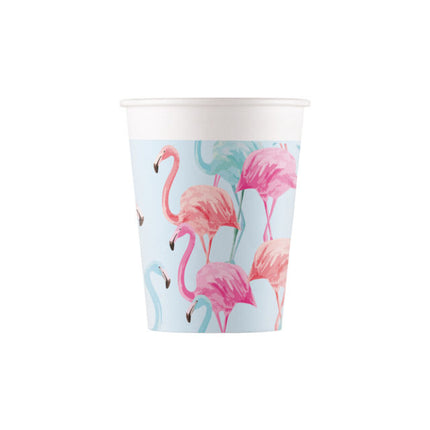 Kubki Flamingo 8szt