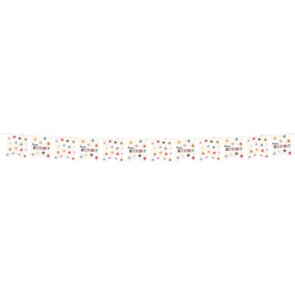 Girlanda urodzinowa kolorowa 6m