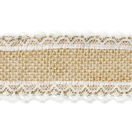Koronka jutowa 5cm 5m