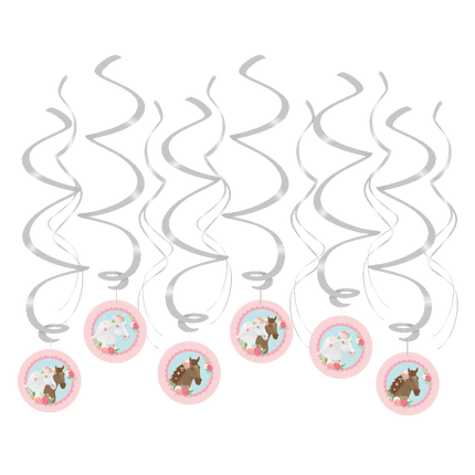 Dekoracja wisząca koń