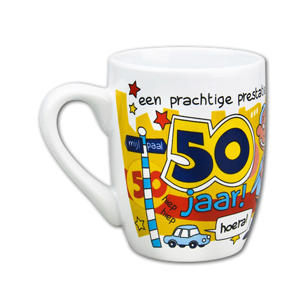 Kubek 50 Years Man 12cm