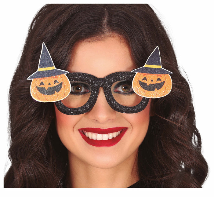 Dynie w kieliszkach na Halloween
