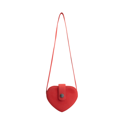 Oktoberfest Bag Red Ladies w kształcie serca