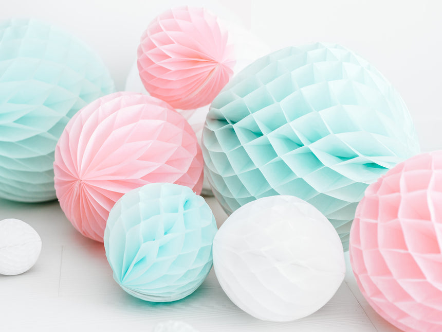 Honeycomb Ball Mint Green 40cm